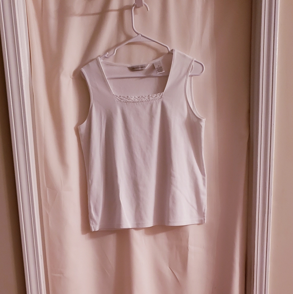 Original Drapers & Damons Sleeveless White top